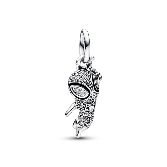 charm spiderman plata